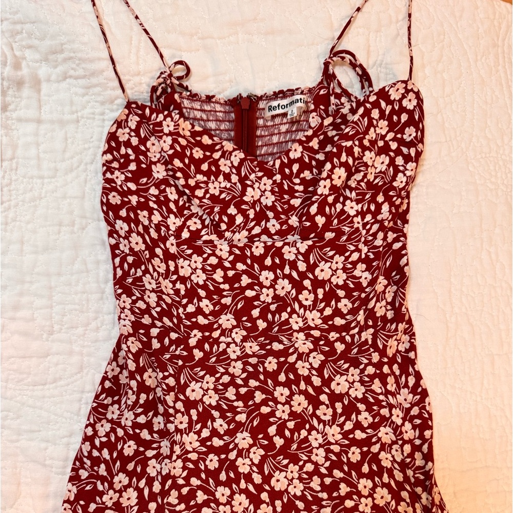 Reformation Saskia Dress - floral